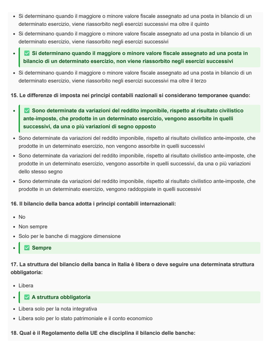 I bilanci degli operatori del mercato bancario e finanaziario
