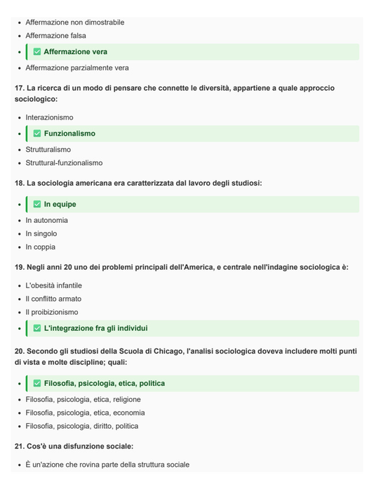 Sociologia generale e dello sport